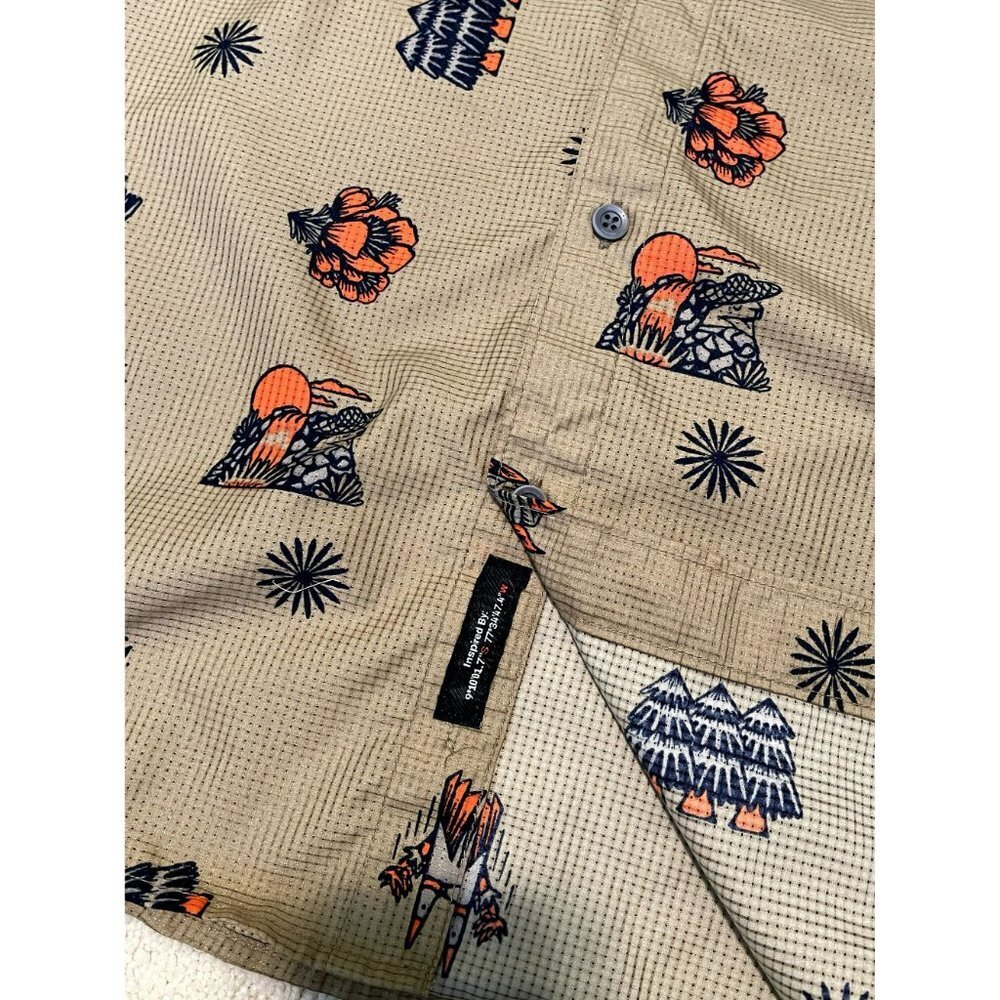 Marmot Syrocco Short Sleeve Shetland DJ Javier Men's Shirt Size M - Picture 8 of 12